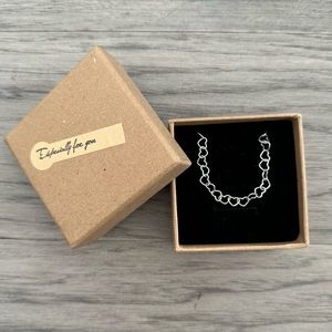 925 Sterling Silver Heart Necklace